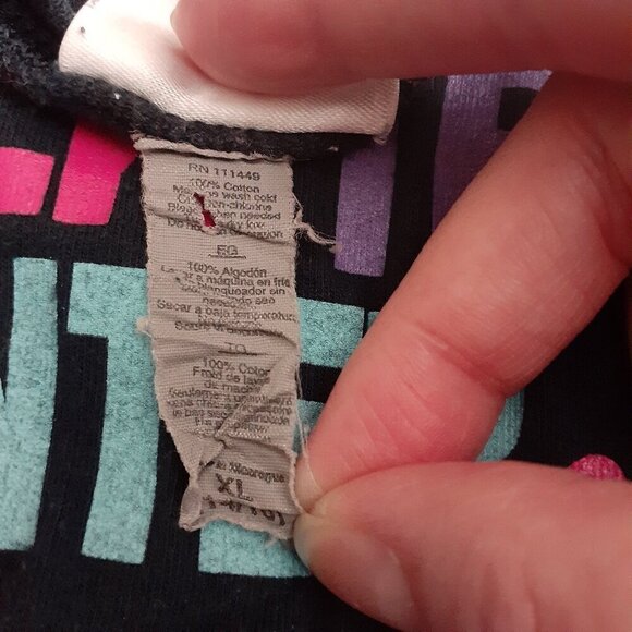 Stirrups Clothing Girl's Size XL (14-16) Navy Walk Trot Canter Long Sleeve Shirt - Picture 8 of 9